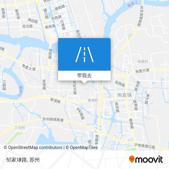 邹家埭路地图