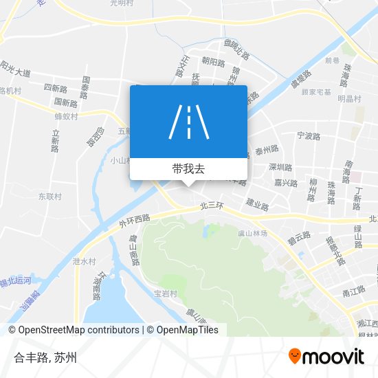 合丰路地图
