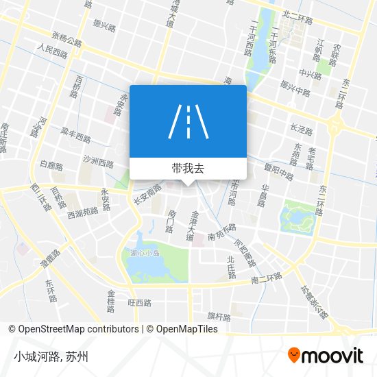 小城河路地图