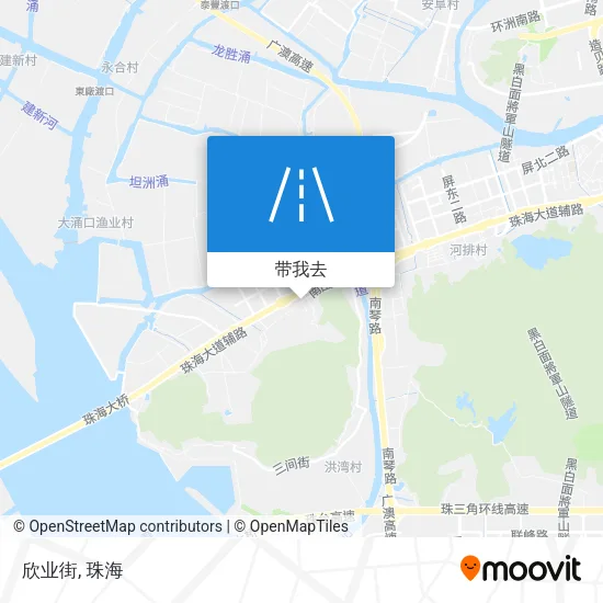 欣业街地图
