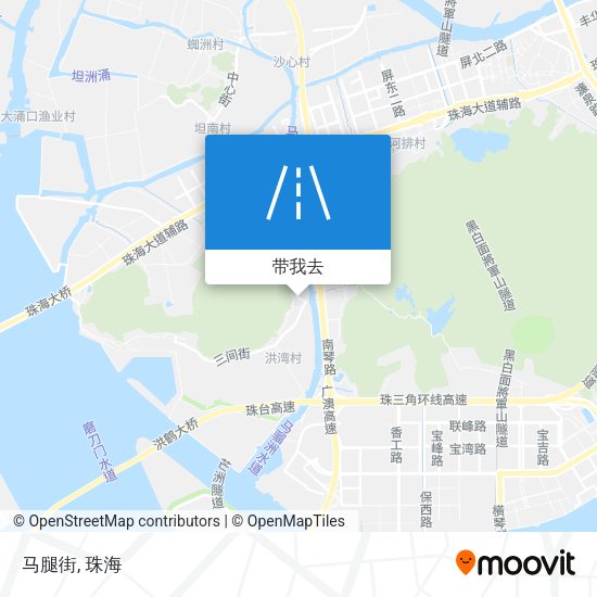 马腿街地图