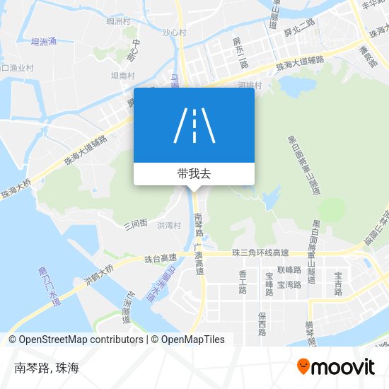 南琴路地图