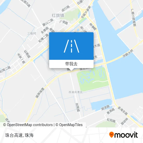 珠台高速地图