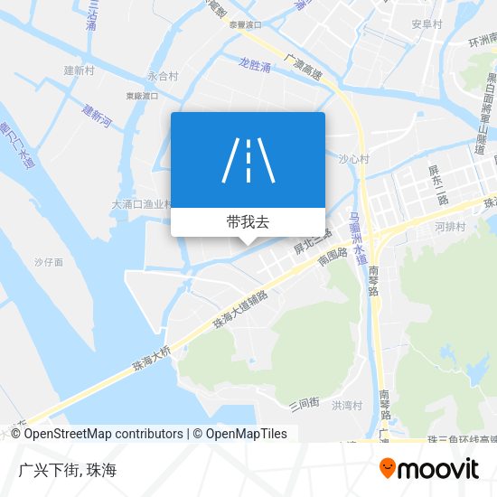 广兴下街地图