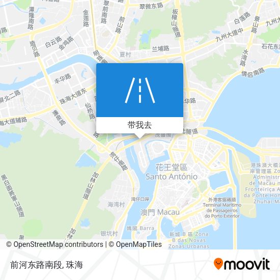 前河东路南段地图
