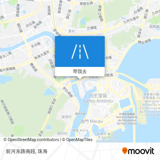 前河东路南段地图