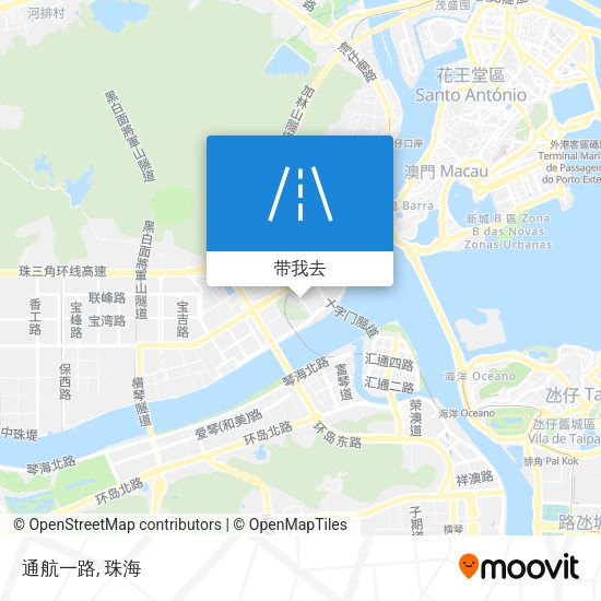 通航一路地图