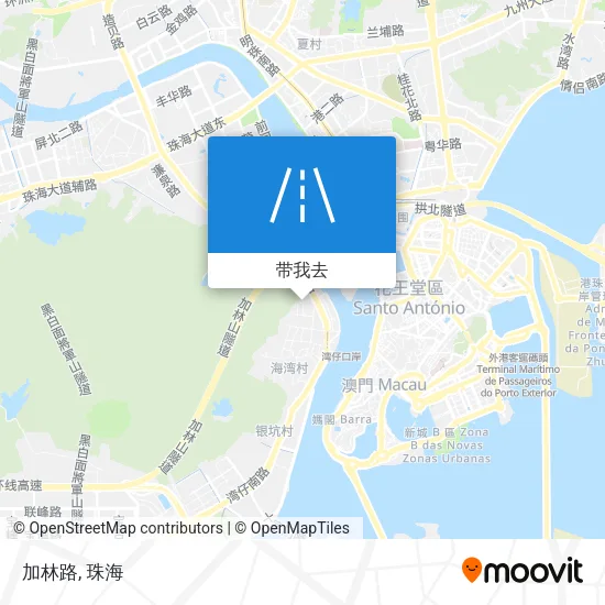 加林路地图