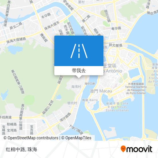 红棉中路地图
