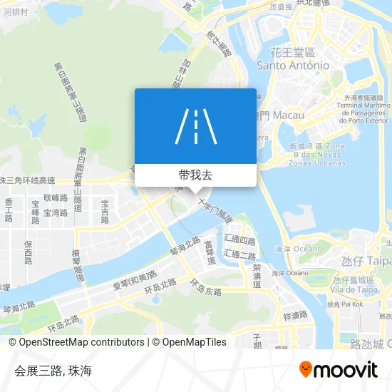 会展三路地图
