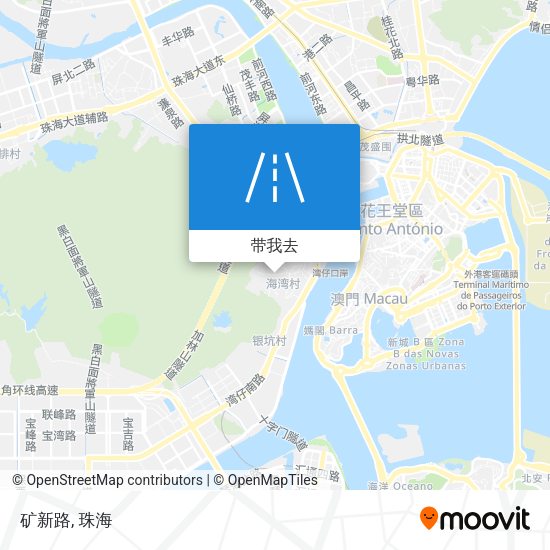矿新路地图