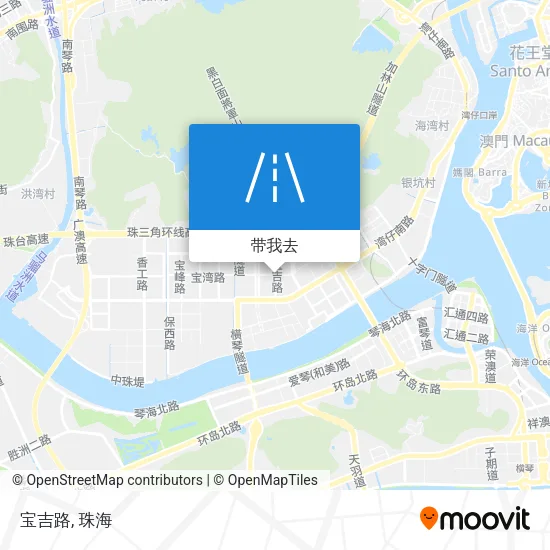 宝吉路地图