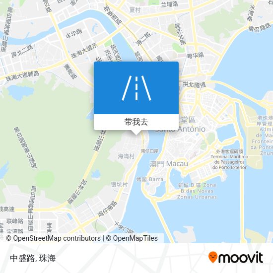 中盛路地图
