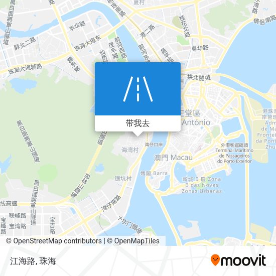 江海路地图