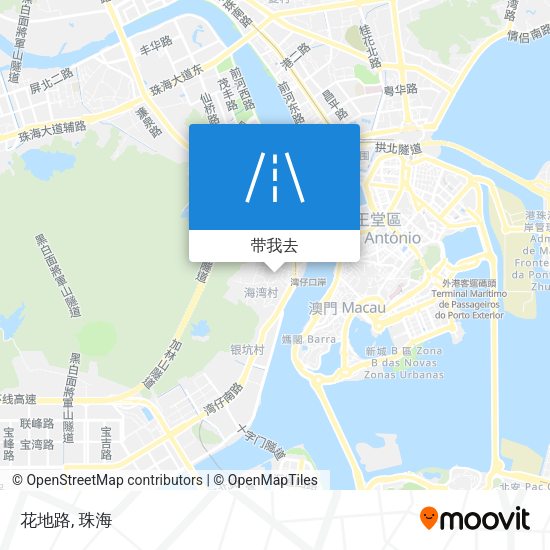 花地路地图