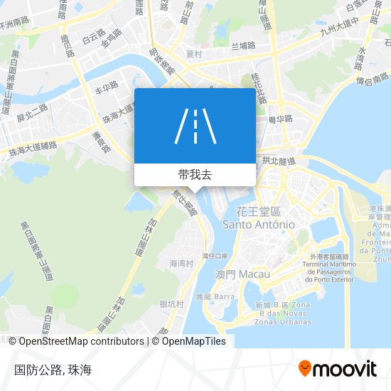 国防公路地图