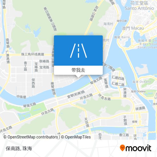 保南路地图