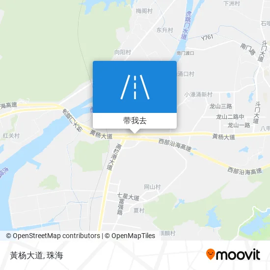 黃杨大道地图