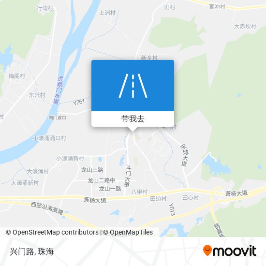 兴门路地图