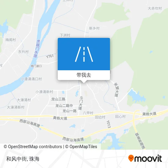 和风中街地图