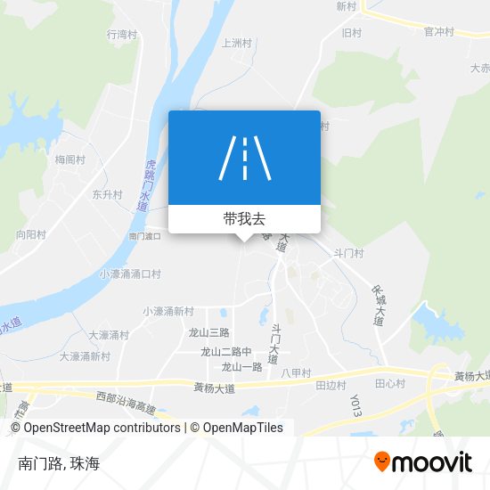 南门路地图