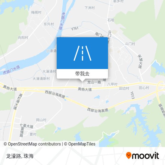 龙濠路地图