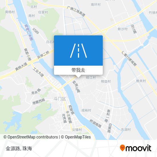 金源路地图