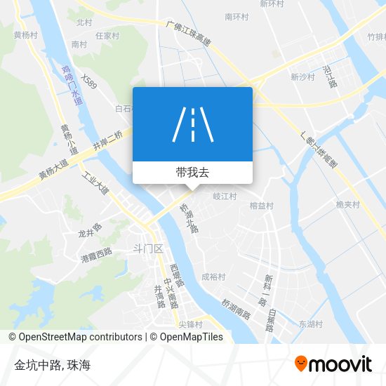 金坑中路地图