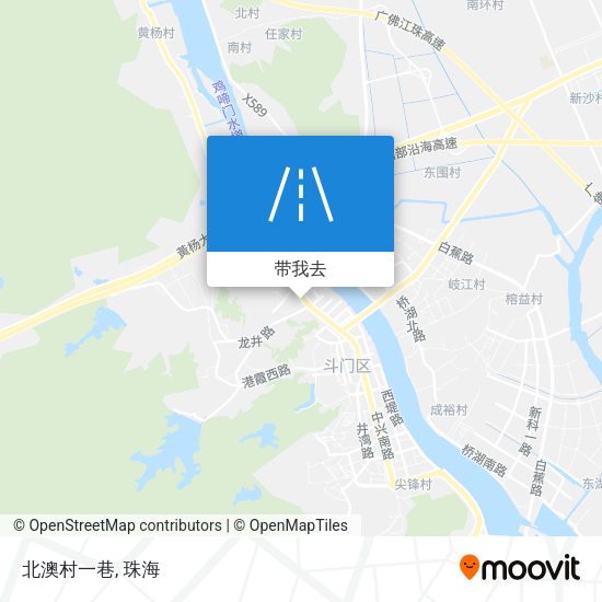北澳村一巷地图