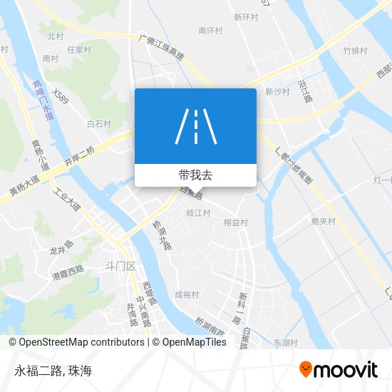 永福二路地图