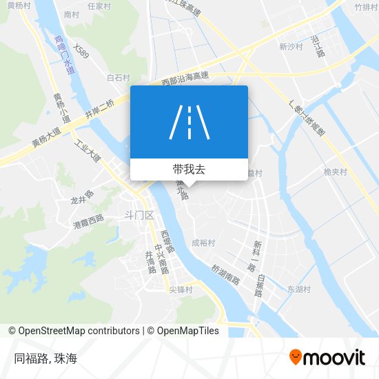 同福路地图