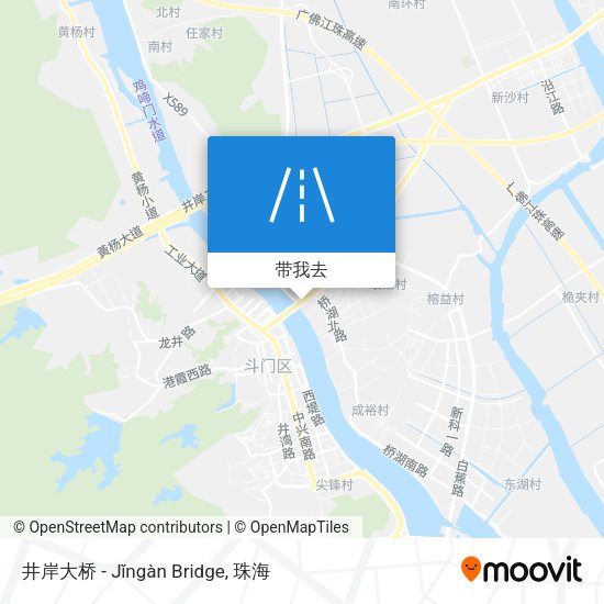 井岸大桥 - Jǐngàn Bridge地图