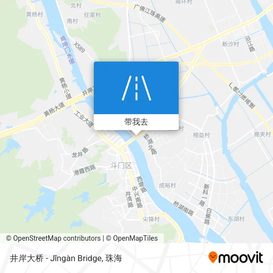 井岸大桥 - Jǐngàn Bridge地图