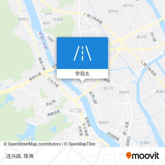 连兴路地图