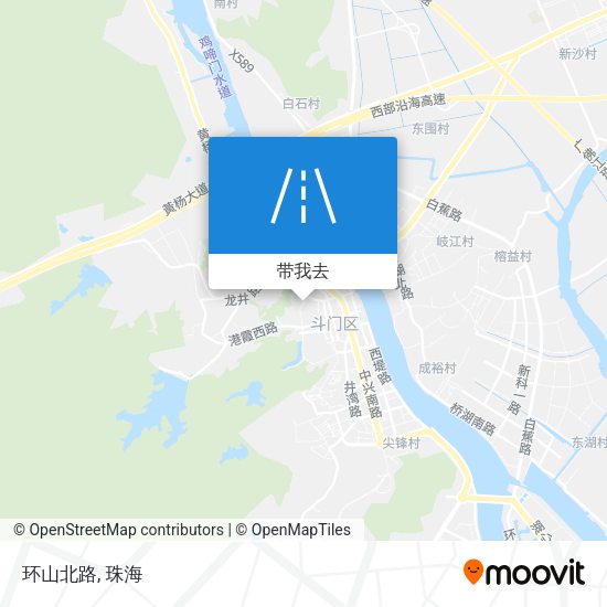 环山北路地图