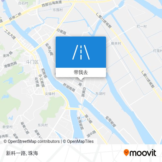 新科一路地图