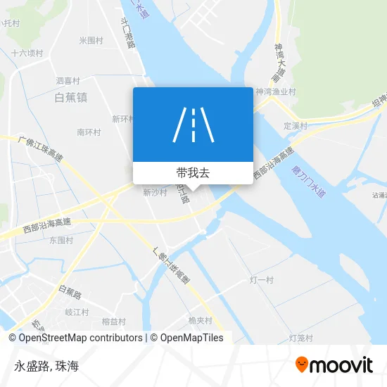 永盛路地图