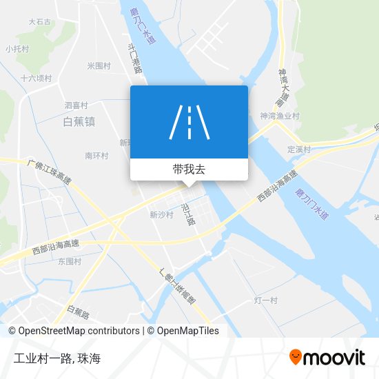 工业村一路地图