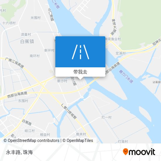 永丰路地图