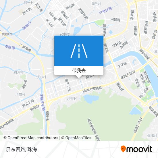 屏东四路地图