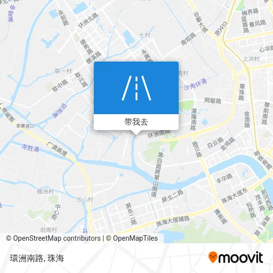 環洲南路地图
