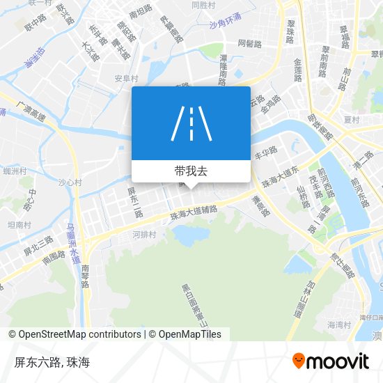 屏东六路地图