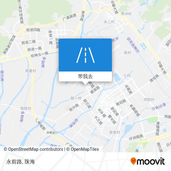 永前路地图