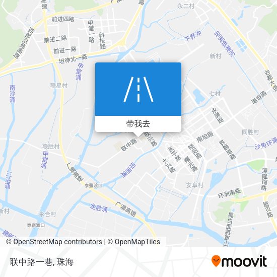 联中路一巷地图