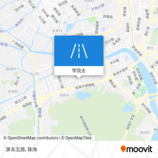 屏东五路地图