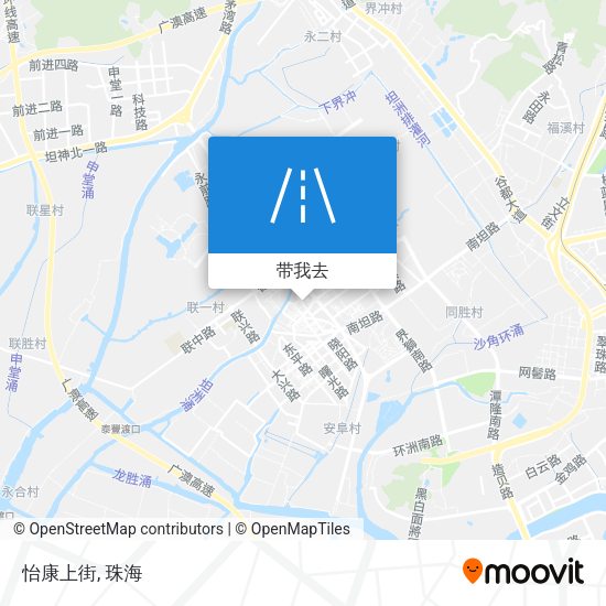 怡康上街地图