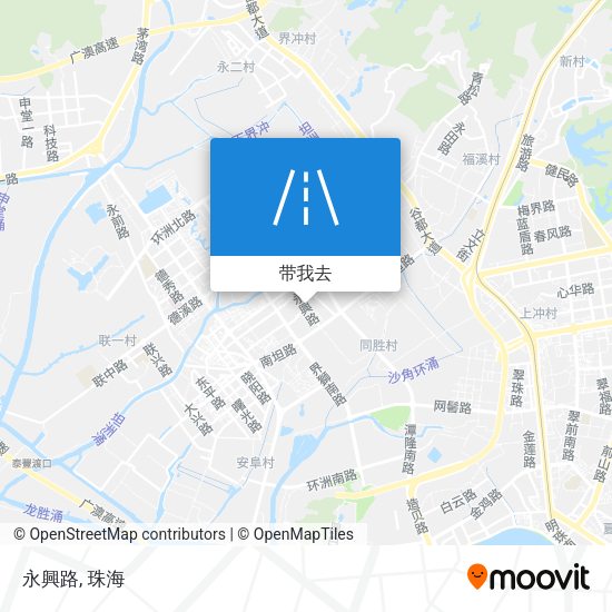 永興路地图