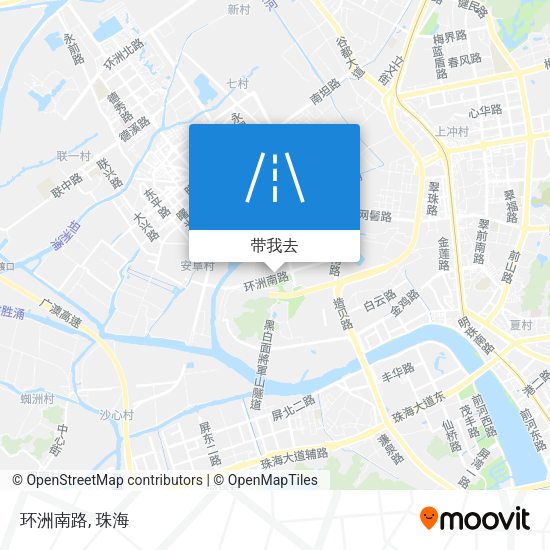 环洲南路地图