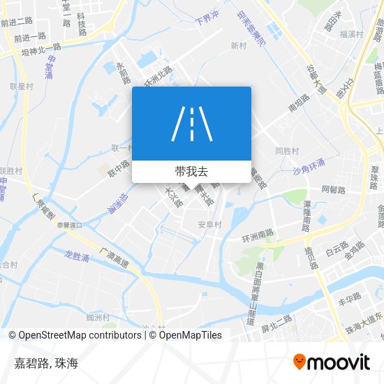 嘉碧路地图