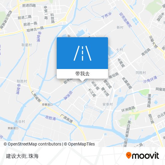 建设大街地图